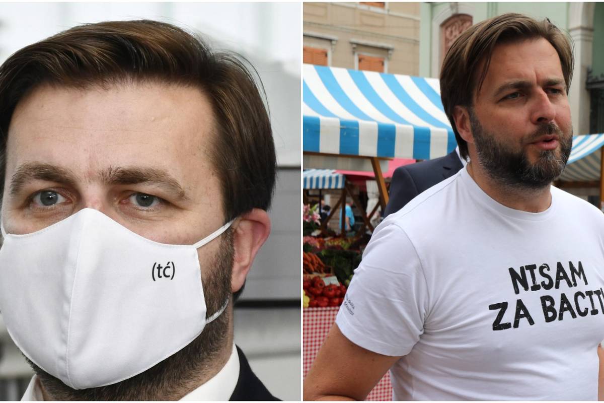 Ćorić po Korzu šetao u majici s natpisom: 'Nisam za bacit!'
