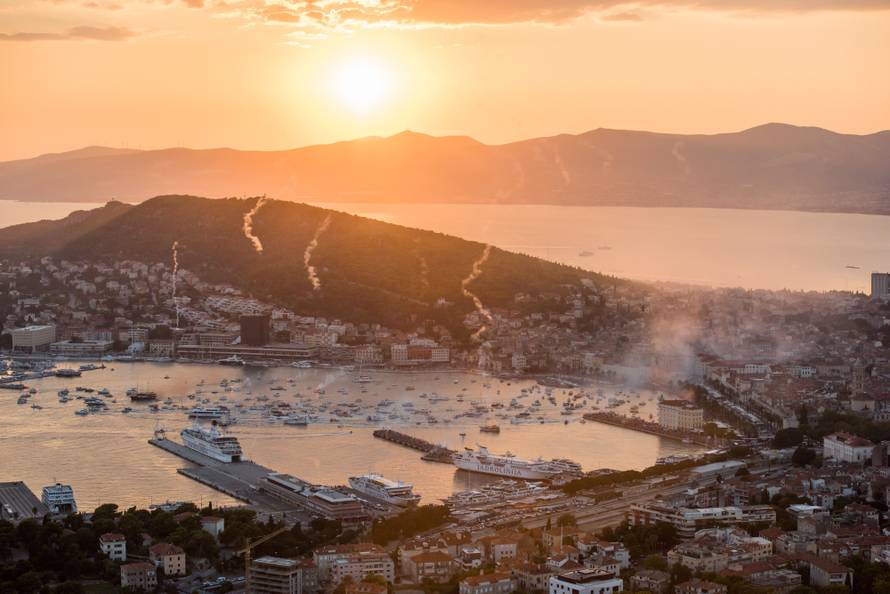 Pogledajte fantastične snimke iz zraka: Split ispratio Olivera