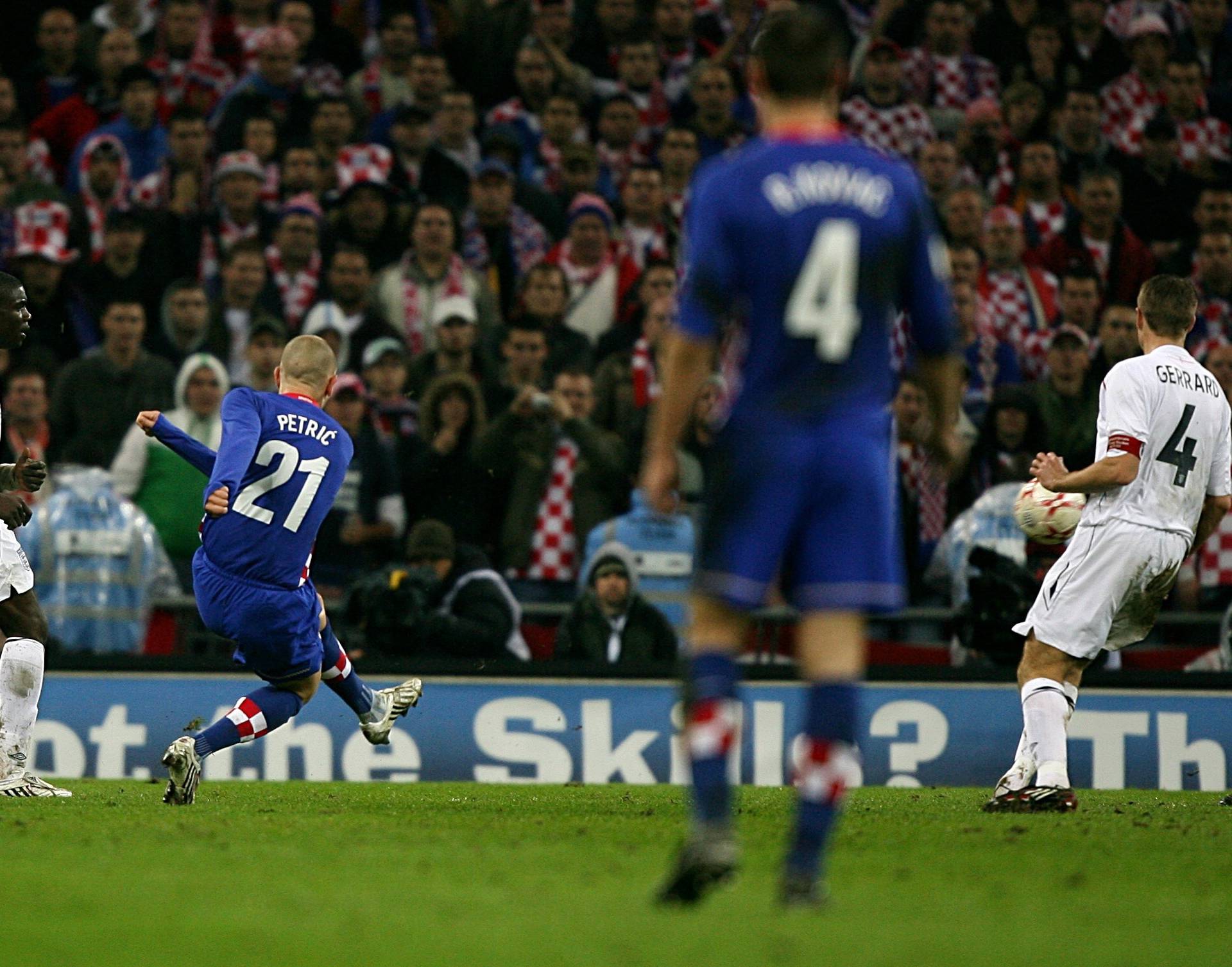 Soccer - UEFA European Championship 2008 Qualifying - Group E - England v Croatia - Wembley Stadium