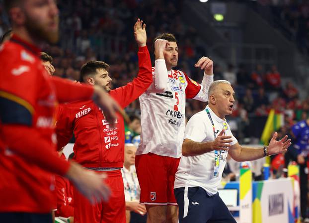 EHF 2024 Men's European Handball Championship - Preliminary Round - Group B - Spain v Croatia