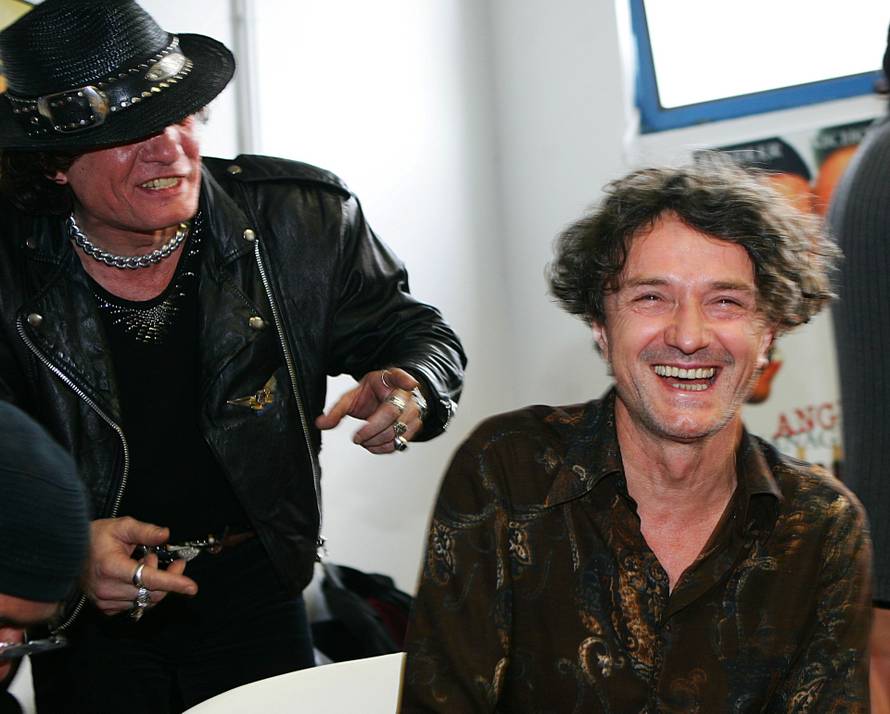 ARHIVA - Zagreb: Bijelo dugme na snimanju RTL-ove emisije "Retromanija", 2005.