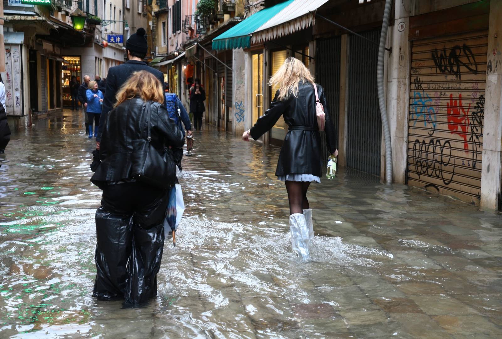 Extraordinary high water in Venice on November 15th 2019