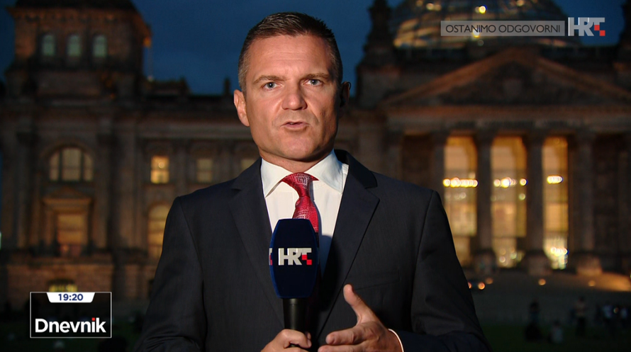 Novinar HRT-a ukrao svu pažnju otkačenim kravatama: 'Ova s leopard uzorkom je stvarno vrh'