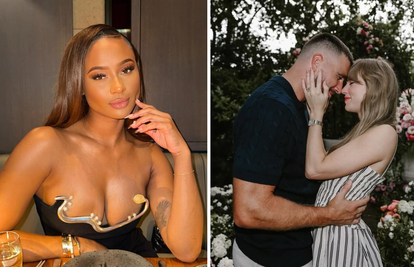 Kostim Travisove bivše 'digao' internet na noge. Fanovi vide znakovitu poruku Taylor Swift