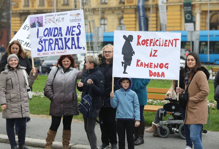 Zagreb: Okupljanje za veliki prosvjed Hrvatska mora bolje
