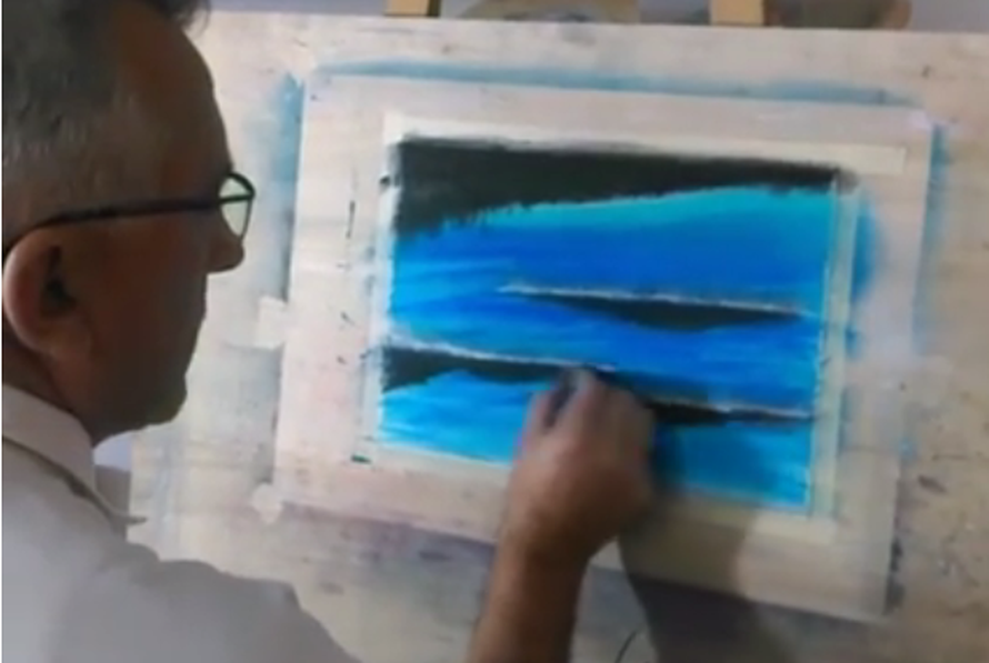 Umjetnik Zvonko iz Splita voli slikati, ali to sve radi naopako