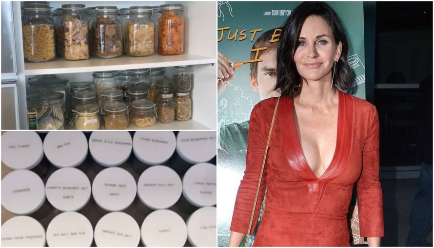Savršeno organizirana kuhinja Courteney Cox, po uzoru na njezinu Monicu iz 'Prijatelja'