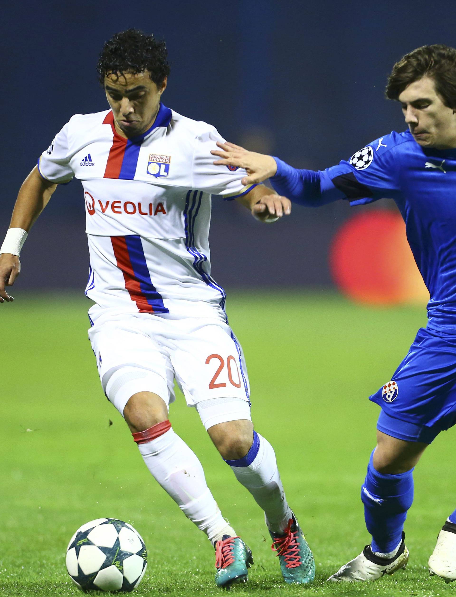 Football Soccer - Dinamo Zagreb V Olympique Lyon - UEFA Champions League Group Stage