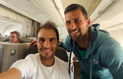 FOTO Đoković i Nadal iznenadili fanove: Skupa putuju na turnir!