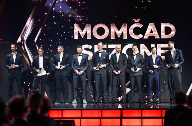 Zagreb: Ceremonija  dodjele  nagrade SuperSport Hrvatske nogometne lige