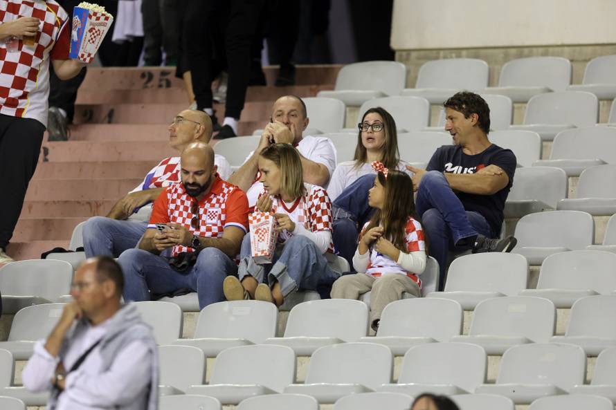 Atmosfera na Poljudu na utakmici između Hrvatske i Španjolske u Ligi nacija