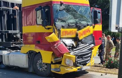 Pripadnici Hrvatske vojske brzom reakcijom pomogli su vozaču kamiona u Okučanima