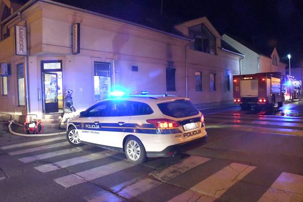 Bjelovar: Vatrogasci gasili požar koji je izbio u pekarnici u Miošićevoj ulici