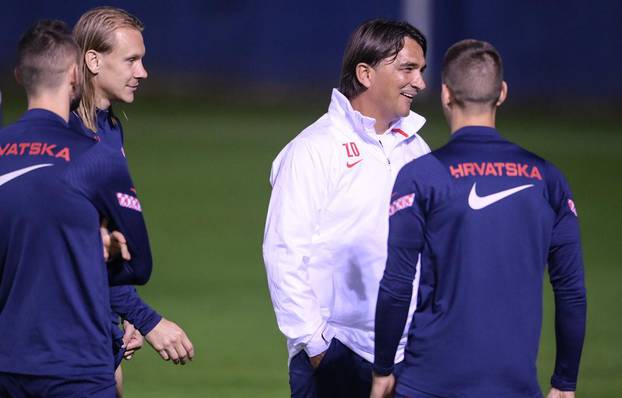 Zagreb: Hrvatska nogometna reprezentacija odradila je trening