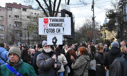 FOTO Novi veliki skup u Novom Sadu: Od pada nadstre&scaron;nice i tragedije pro&scaron;lo je 17 mjeseci...