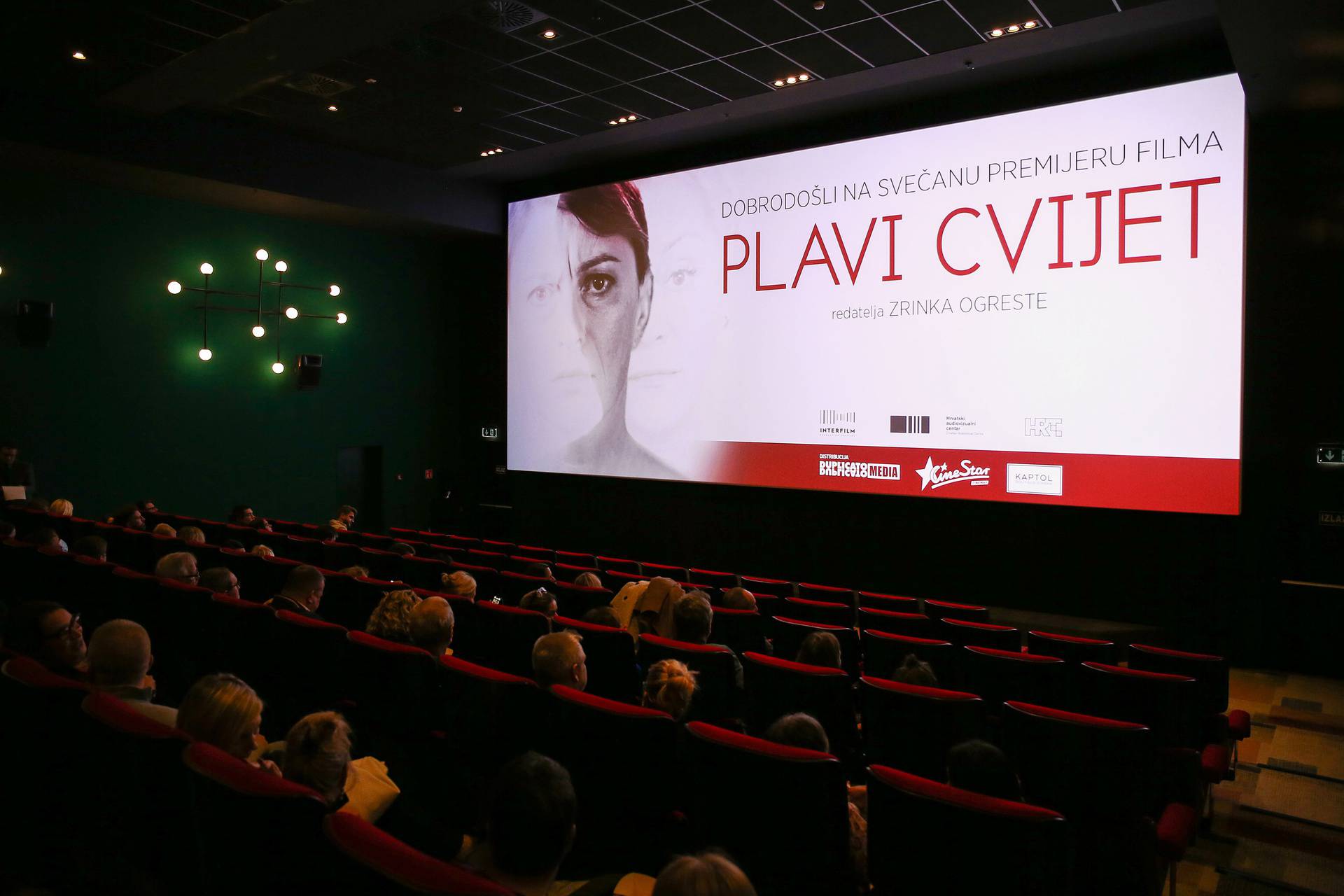 Zagreb: Svečana premijera filma "Plavi cvijet" redatelja Zrinka Ogreste