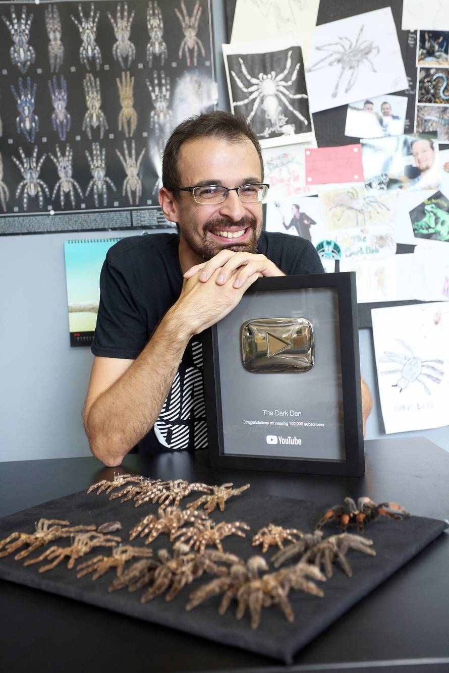 Marko je kralj tarantula: Ima ih 150, a pokrenuo je i posao...