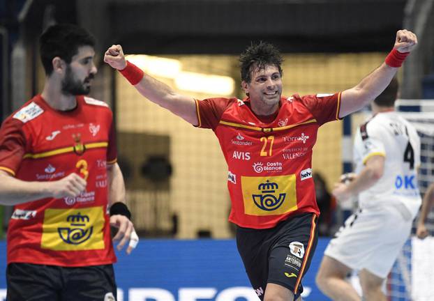 EHF 2022 Men's European Handball Championship - Main Round - Germany v Spain