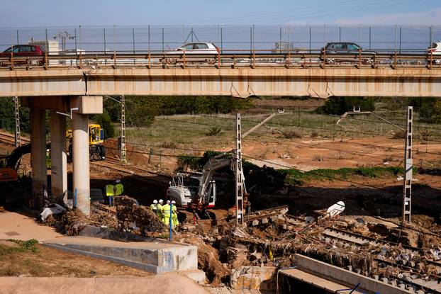 Aftermath of the flooding caused by heavy rains in Catarroja, Valencia