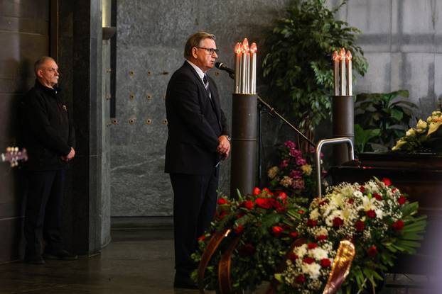 Zagreb: Sprovod glazbenika Ćire Gašparca