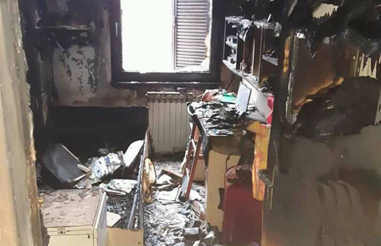 U stanu u kojem su bila 3 psića izbio požar: Svi su preživjeli