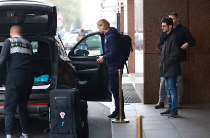 Okupljanje nogometaša u hotelu Sheraton uoči odlaska na Svjetsko nogometno prvenstvo u Katar