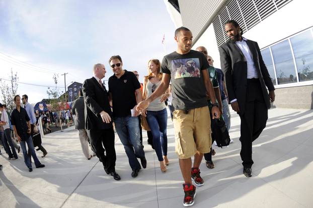 New York :  Thierry Henry dolazi na stadion Red Bulla