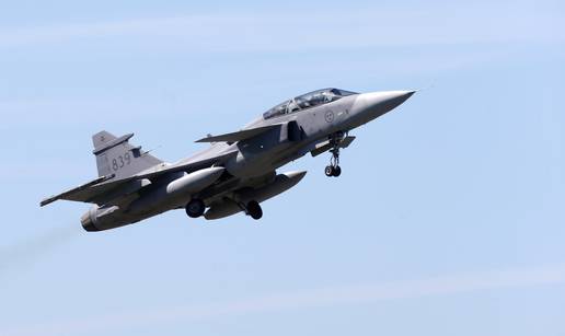 Ptice su srušile švedski vojni avion Gripen, pilot je preživio