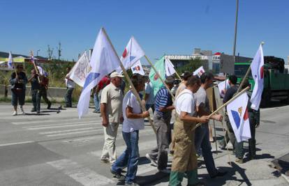 Nisu dobili dvije plaće: Radnici TPP-a prosvjeduju u Šibeniku 