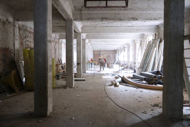 Zagreb: Gordan Jandroković obišao zgradu Hrvatskog sabora koja se obnavlja