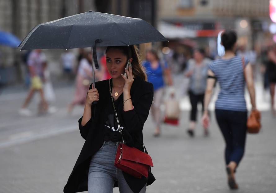Zagreb: KiÅ¡a u veÄernjim satima osvjeÅ¾ila grad