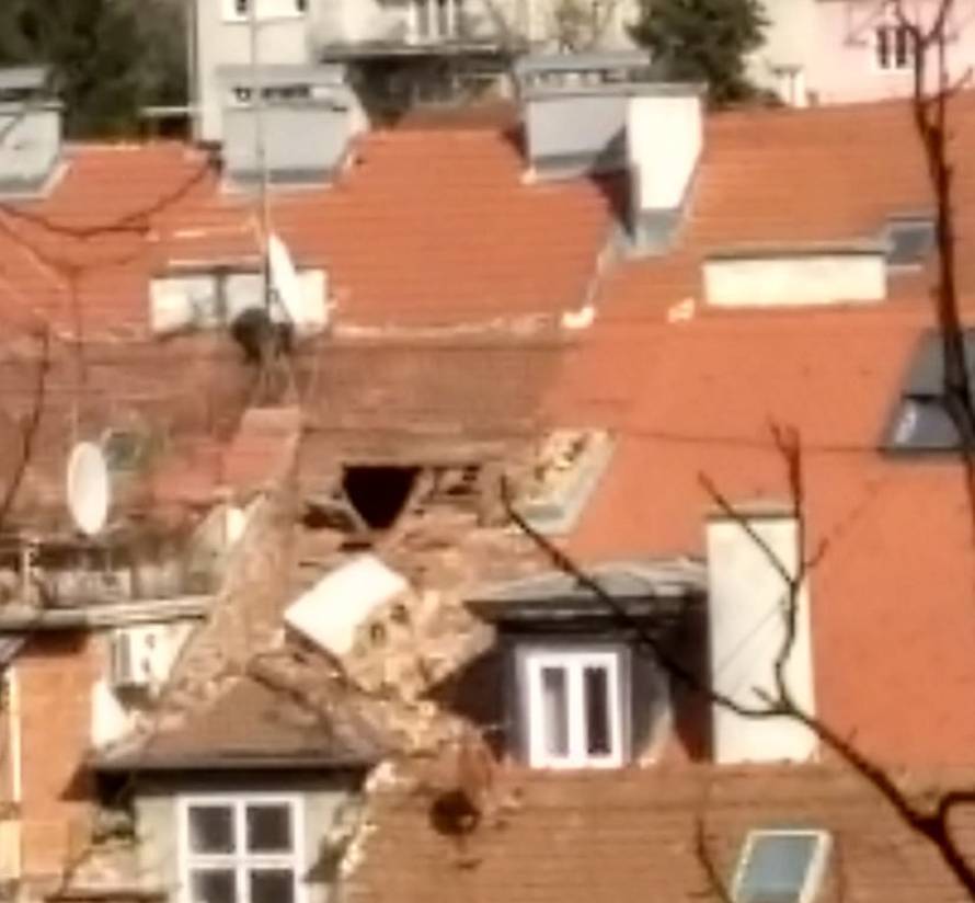 'San ili java? Grandiozna masa kamenja padala je sa Sljemena'