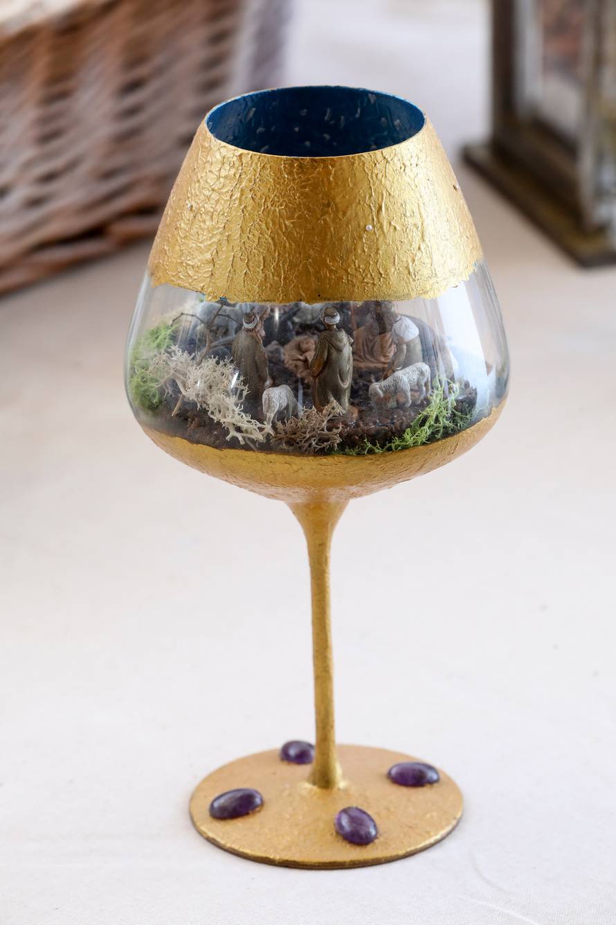 'Moje jaslice u čaši, školjkama i kutijicama prava su atrakcija'