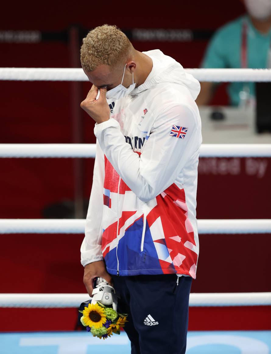 Boxing - Men's Light Heavyweight - Medal Ceremony