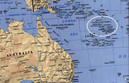 Potres jačine 7,1 po Richteru pogodio Vanuatu u Pacifiku