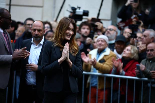 Former French President Sarkozy goes to jail to begin five-year sentence