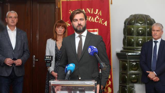 Ministar gospodarstva Tomislav Ćorić odrzao redovnu koordinaciju na temu projekata u vodnom gospodarstvu u Karlovačkoj županiji