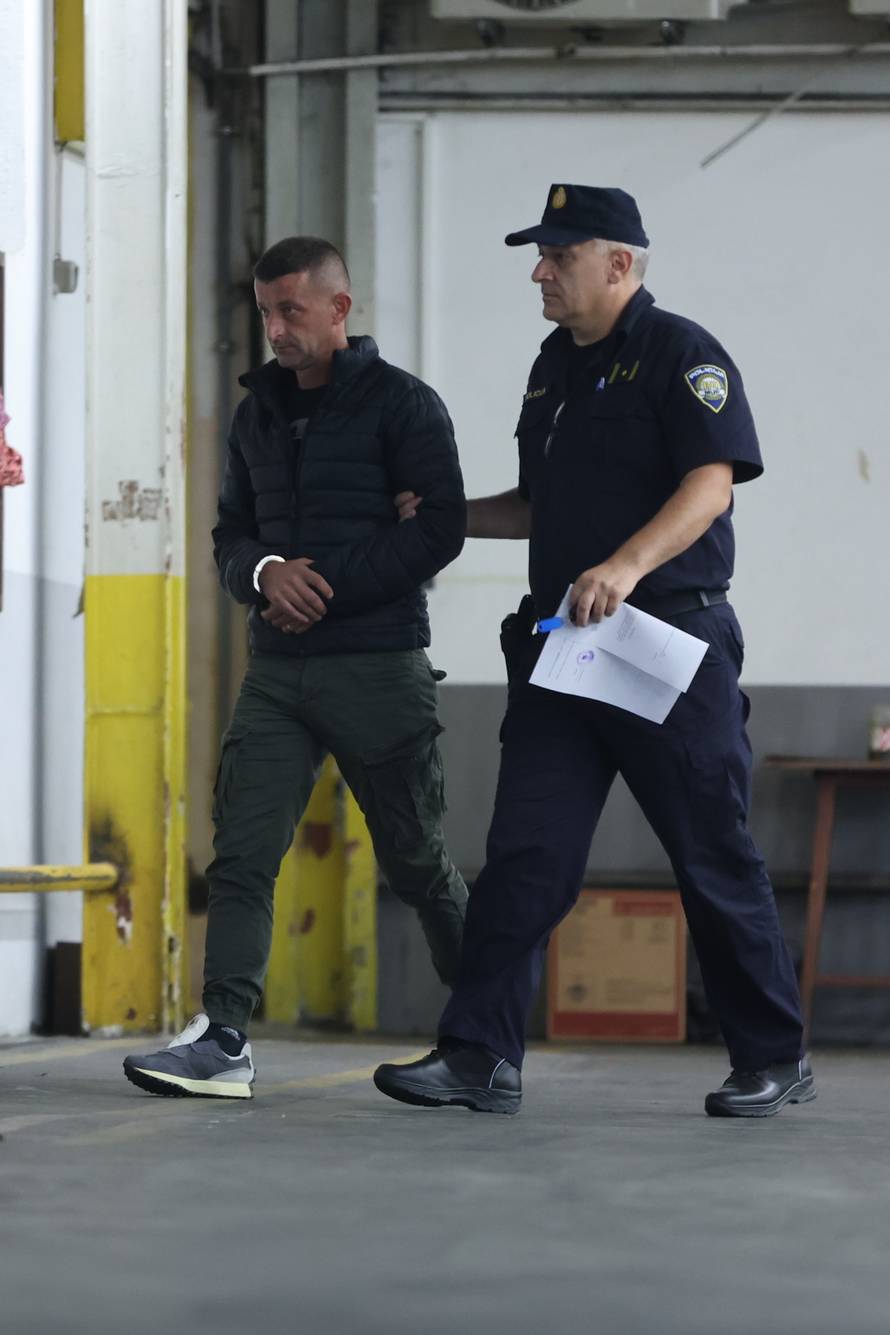 Zagreb: Dovođenje uhićenih u prostorije USKOK-a