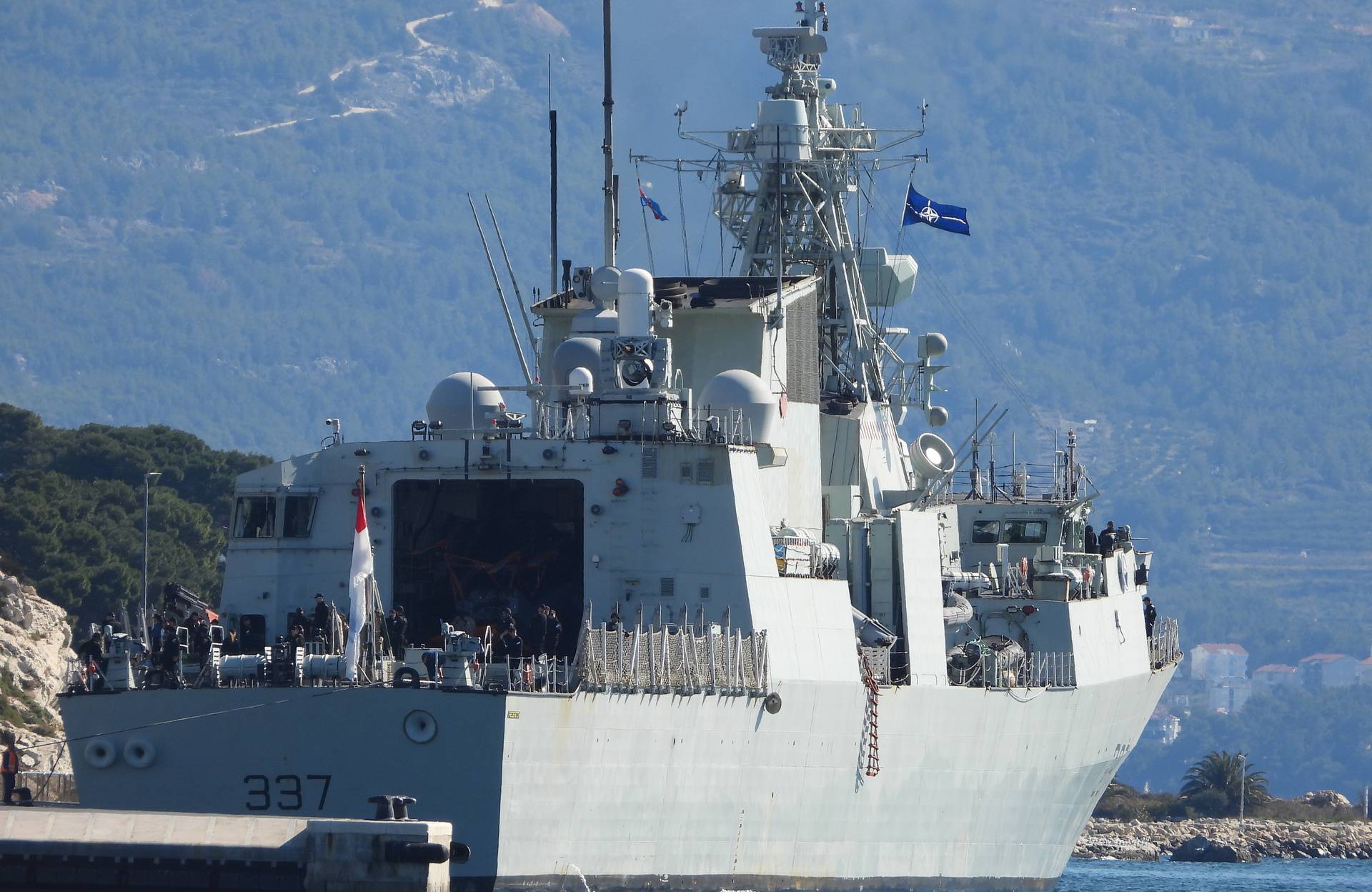 U Splitu brod Kanadske mornarice HMCS Fredericton