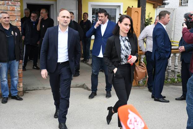 Ivan Anušić obišao Koprivnicu i družio se s braniteljima
