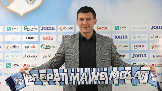 Novi trener Rijeke Sergej Jakirović održao je konferenciju za medije