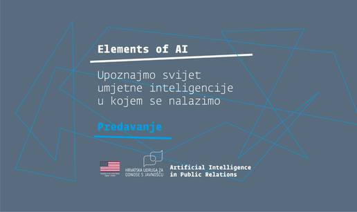 Projekt umjetne inteligencije u odnosima s javnošću u suradnji s američkom ambasadom