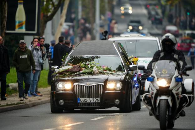 Sarajevo: Povorka prema gradskom groblju Barama