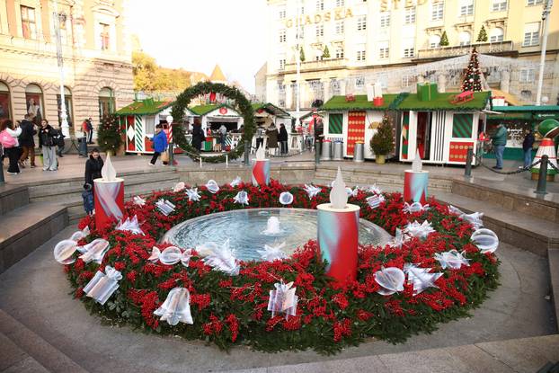 Zagreb: Advent u centru grada tijekom dana