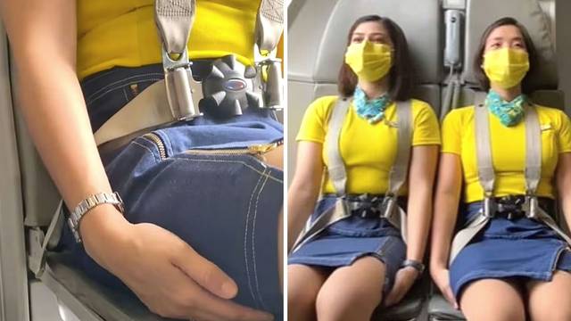 Stjuardesa: Evo zašto sjedimo na rukama kad avion polijeće