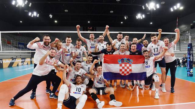 Hrvatski odbojkaši osvojili brončanu medalju u Varaždinu