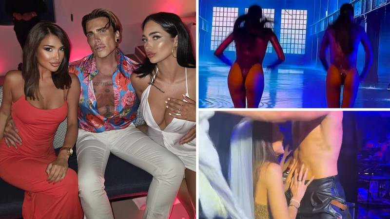 FOTO Ciganović, Laura i Barbara gledali 18+ show na Mikonosu