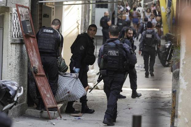 Police operation at Jacarezinho slum in Rio de Janeiro