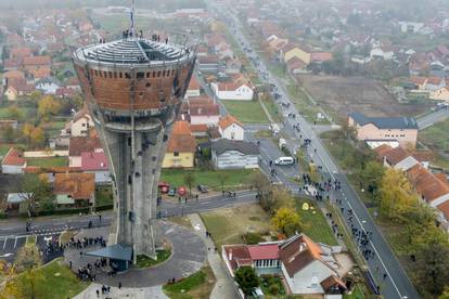 Slike iz zraka: Veliki interes za ulazak u obnovljeni Vodotoranj