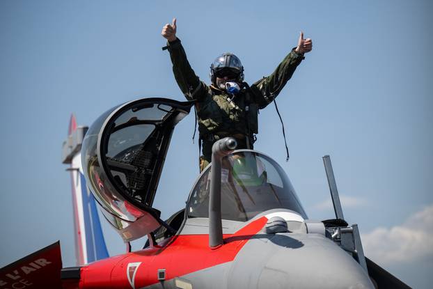 Velika Gorica: Let Rafalea Francuskog ratnog zrakoplovstva